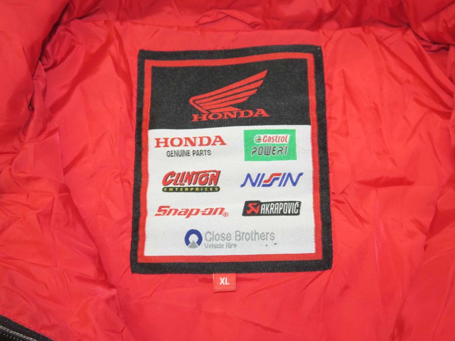 Honda Racing kurtka ocieplana vintage XL