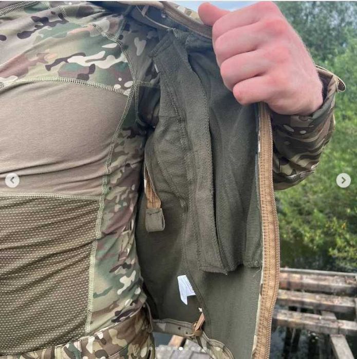 Тактичний костюм софтшелл чоловічий теплий флісовий ЗАХИС ТА КОМФОРТ