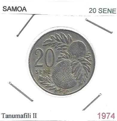 Samoa - - - - - Moedas
