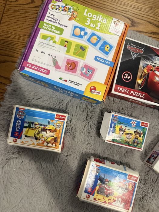 Zestaw puzzli dla dzieci