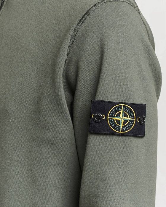 Кофта на 1/3 замке Stone Island (зип, зипка, свитшот)