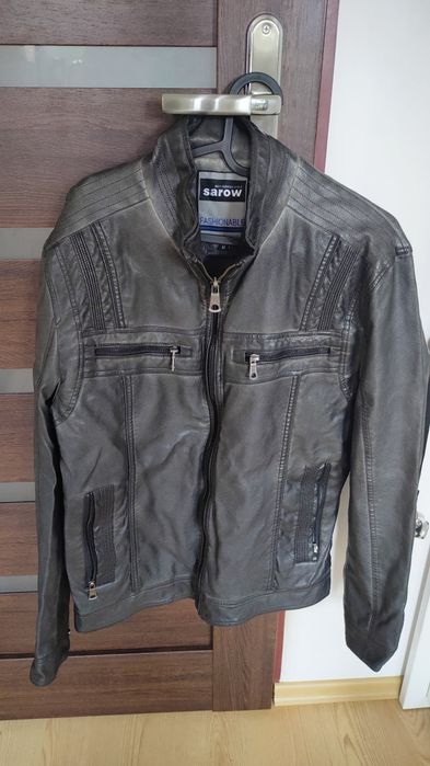 Kurtka skórzana męska