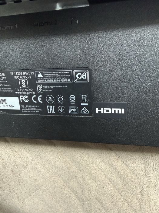 Monitor msi optix g27cq4 27 cali