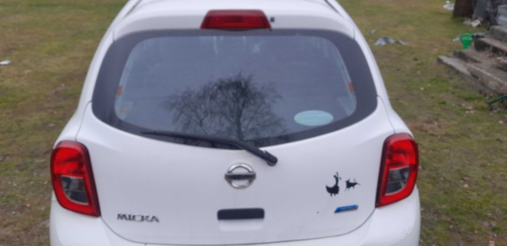 Drzwi micra k13 lewe tylne