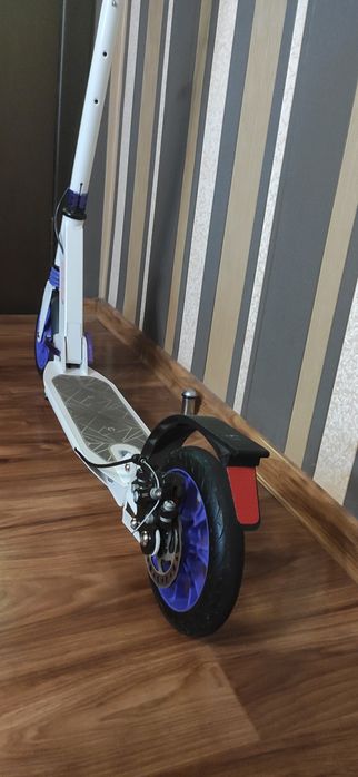 Двоколісний Самокат Maraton GMC з дисковим гальмом  і двома амортизат