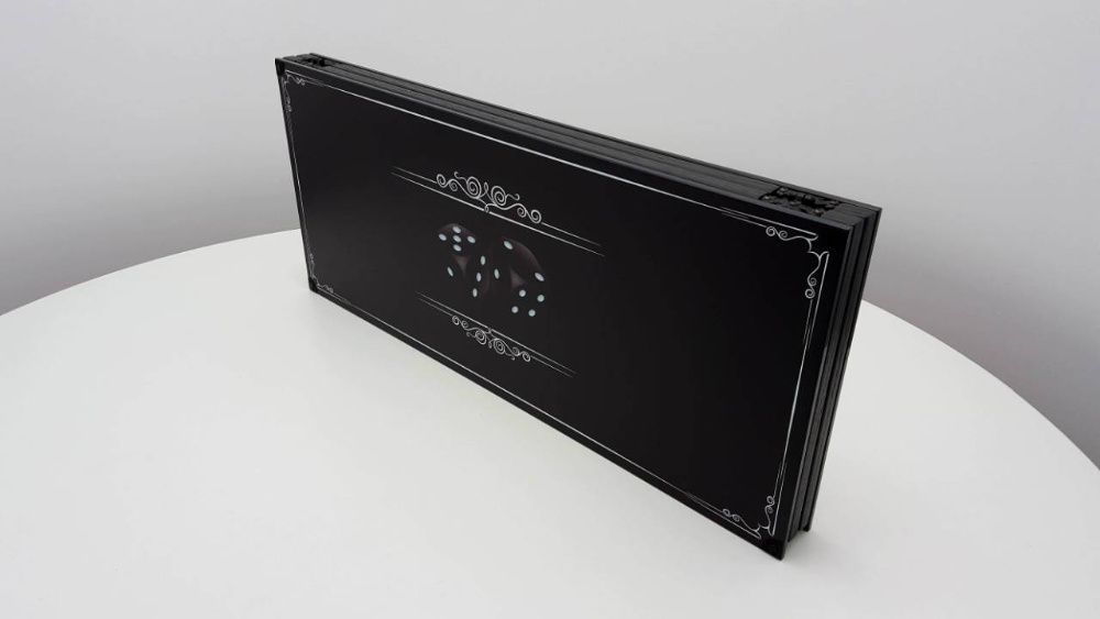 Нарды хай-тек стеклянные. Дизайн под заказ. Нарди Art-limit