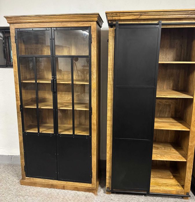 Okazała Loftowa Witryna Biblioteczka seria LOFT Nowa F-Vat ZAPRASZAM