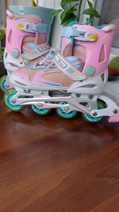 Ролики для девочки. Размер 32-35