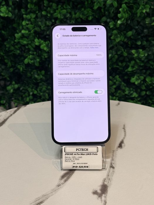 Apple iPhone 14 Pro Max 128Gb Preto - Pague até 18x