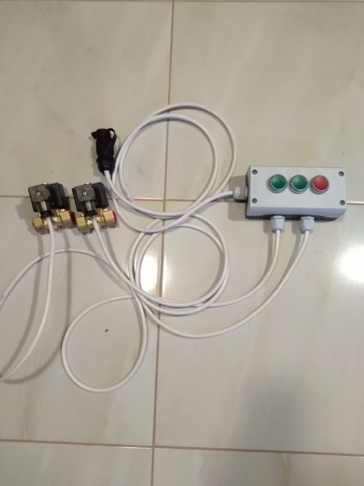 Sterowanie do opryskiwacza sadowniczego