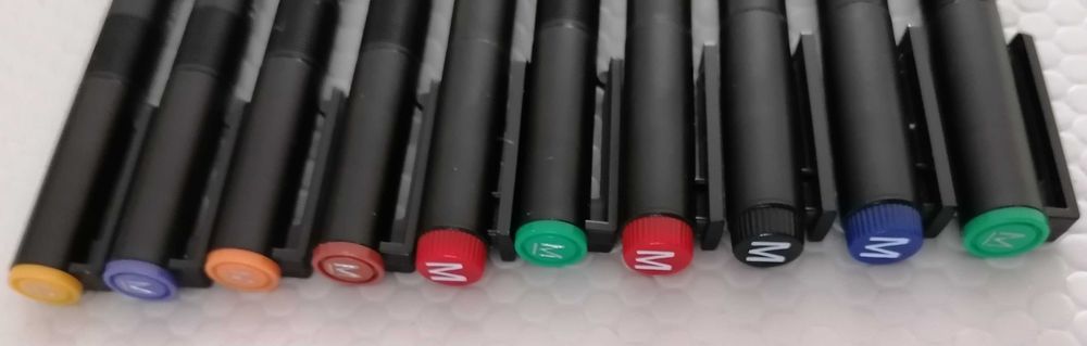 Canetas dermatograficas, grossas, lote de 10 un, por 5€