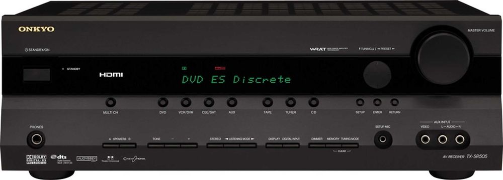 Amplituner ONKYO TX-SR506 7x130W DTS HDMI + Pilot + DVD ONKYO DV-SP406