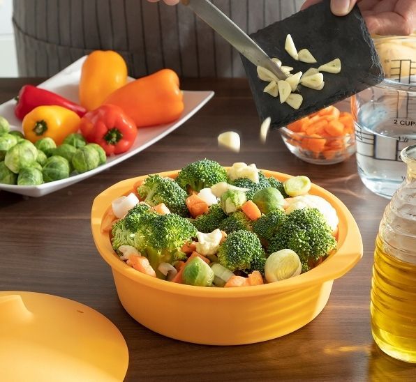 outlet wielofunkcyjne silikonowe naczynie do gotowania pojemność 1l