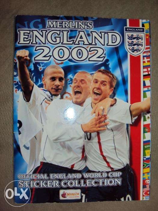4 Cadernetas Futebol - Euro 2004; Campeonato do Mundo 2002 | 2006 | 2010