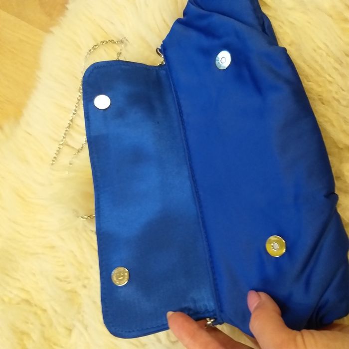 Kopertówka torebka satynowa Menbur chaberkowa