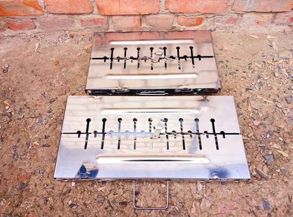 Мангал из нержавеющей стали 2мм.