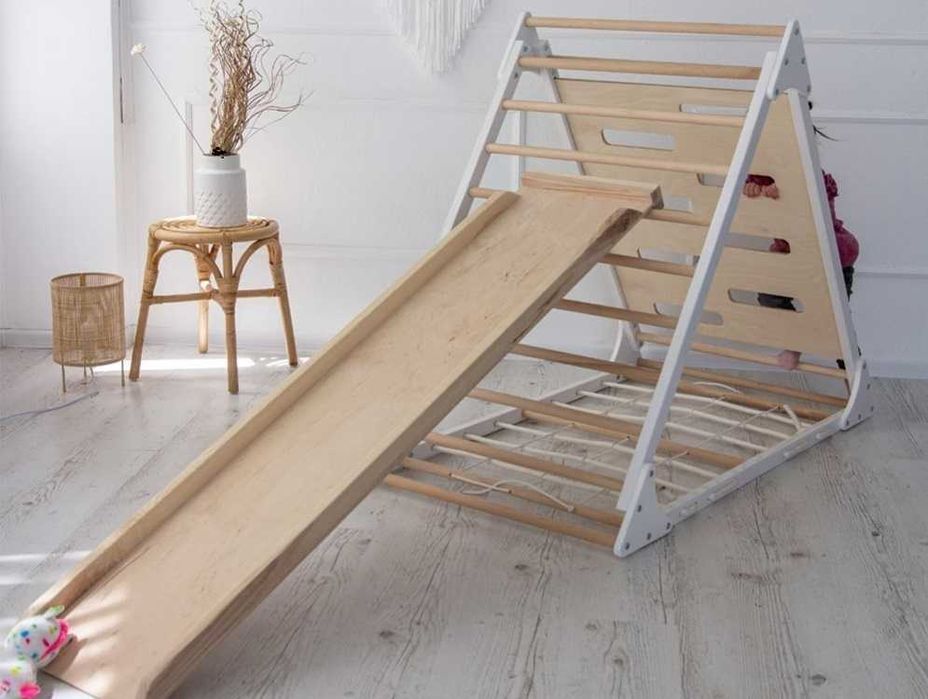 Спортивний комплекс Шведська стінка Тренажер для дітей Лазанка 3 в 1