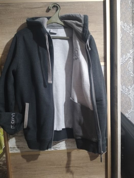 Чоловіча тепла кофтина  на змійці