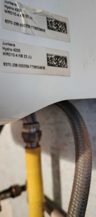 przepływowy pogrzewacz wody -  junkers Hydro 420 moc 19 kw