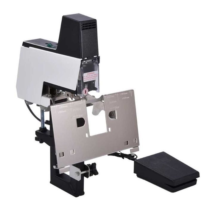 Agrafador elétrico de pedal, encadernar