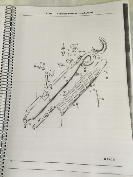 Honda CD50 - CD65 Parts List