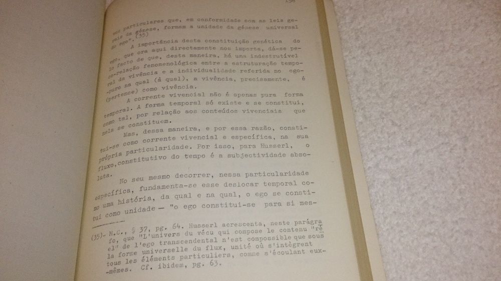 o tempo em husserl - fenomenologia (pedro fernandes e t. figueiredo)