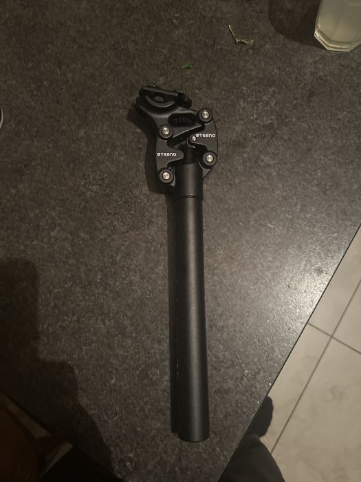 Sztyca amortyzowana MTB nowa31,6