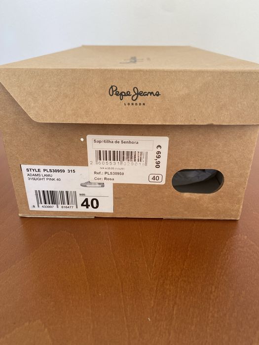Sapatos rosa - Pepe Jeans 40