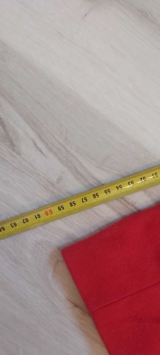 Płaszczyk damski czerwony