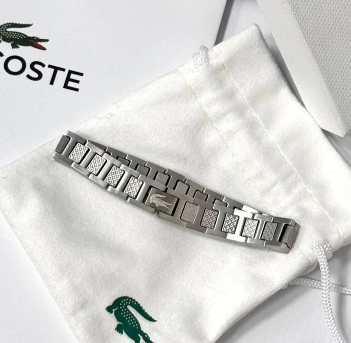 Браслет срібний, Lacoste, 20см. Без предоплати