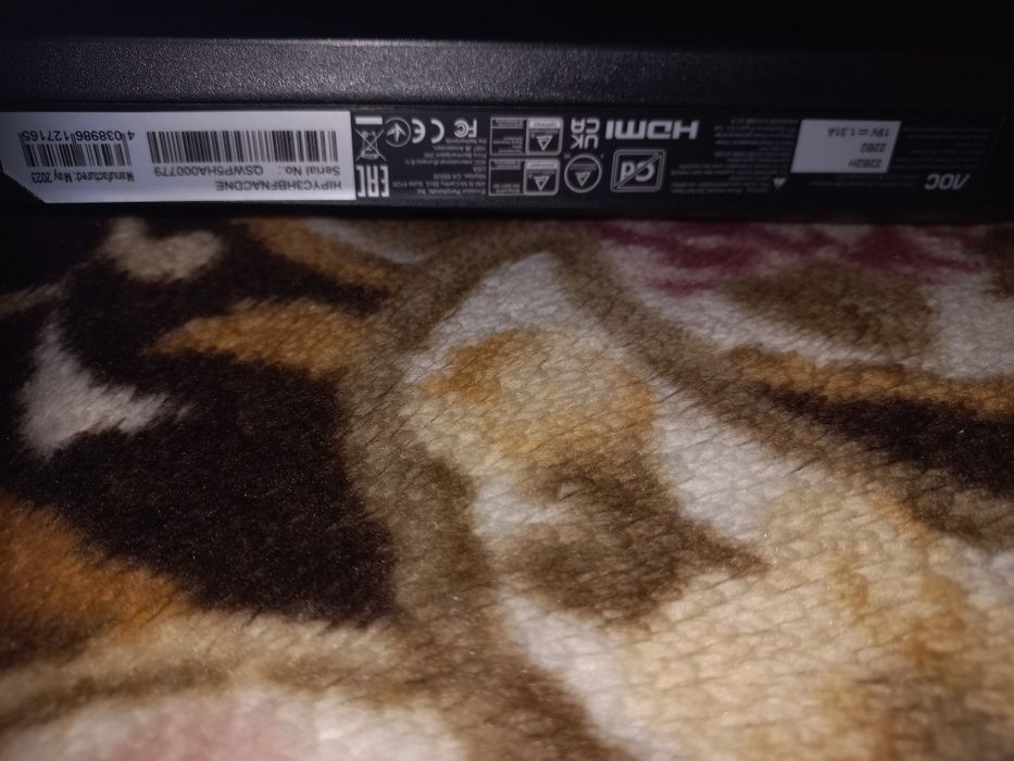 Монітор AOC 22B2H/EU