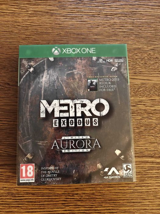 Jeu Metro Exodus Aurora - Version Xbox One - Steelbook Edition - Neuf Sous Blister