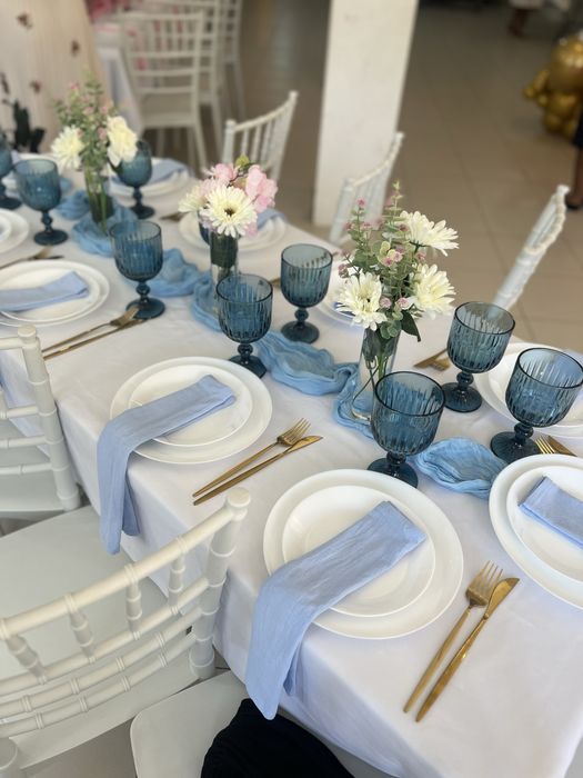 Decoração e aluguer de material