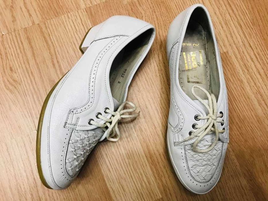 Туфли jacotur натур кожа р.36-37 ст.24/23,5см Дания для танцев