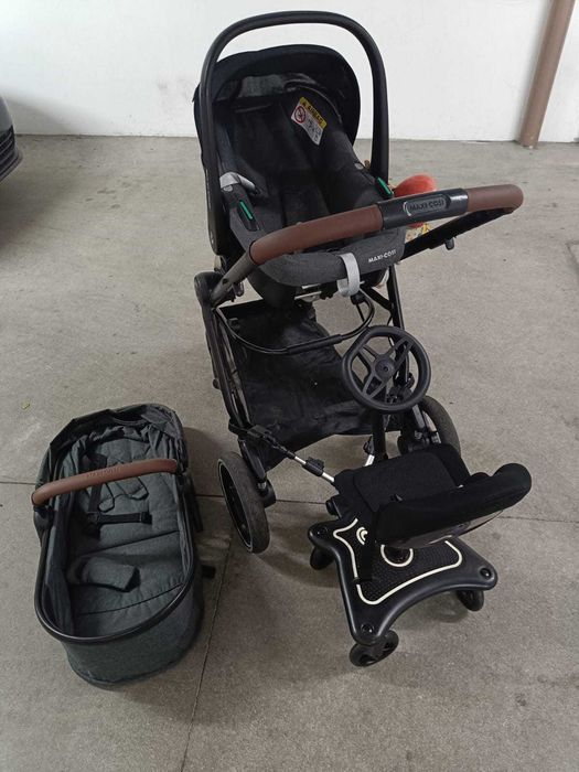 Carrinho bebé Maxi-Cosi Street Plus (carrinho + ovo + alcofa)