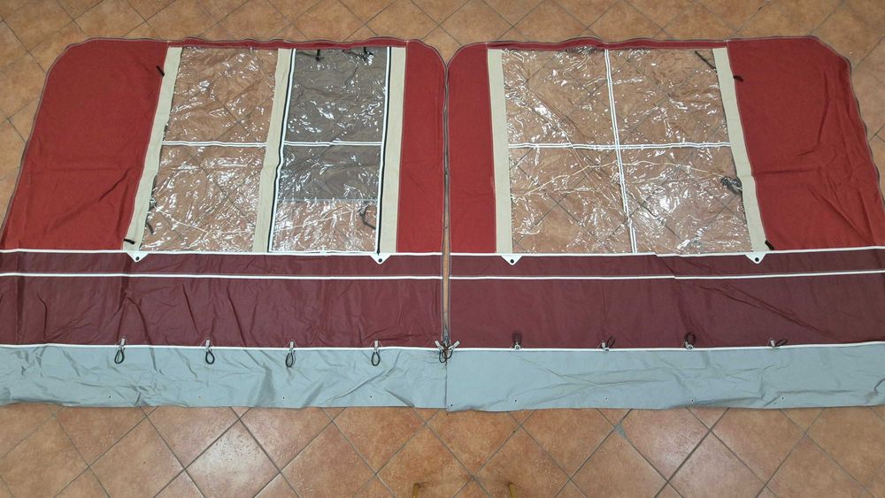 Przedsionek Isabella do kempingu namiot 910cm - 940cm Jak Nowy!