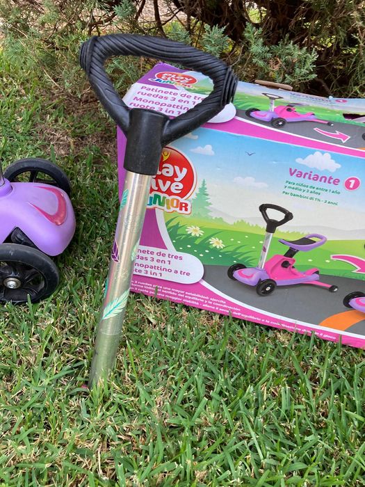 Trotinete infantil evolutiva 3 em 1