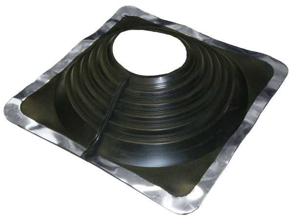 Cobre aguas em silicone para chaminé Redonda Inox