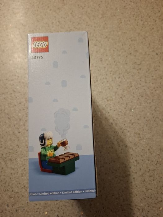 Zestaw Lego stoisko z gorąca czekoladą