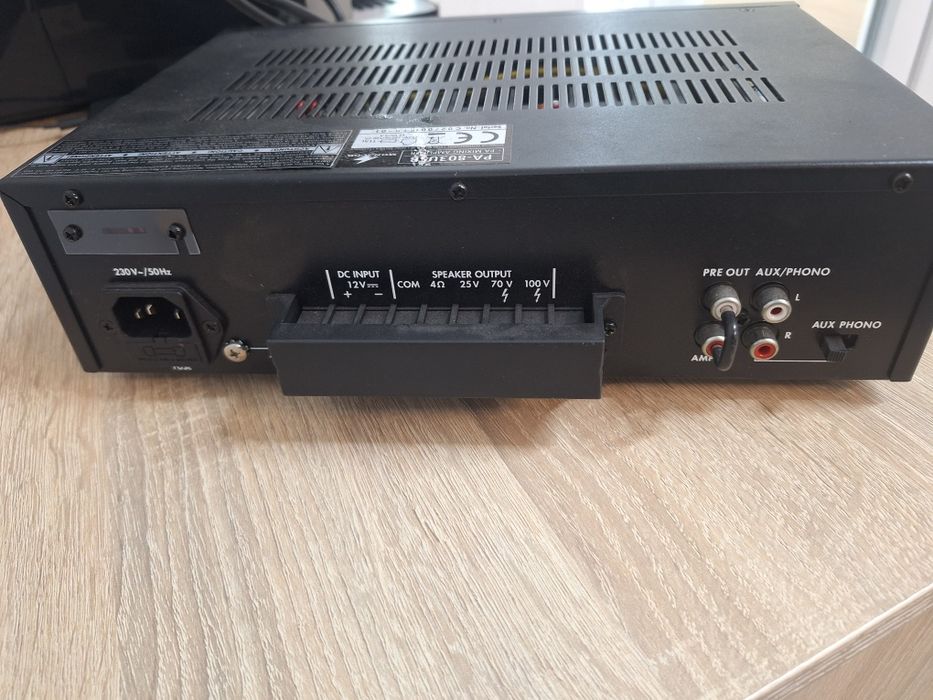 MONACOR PA-803 USB - Wzmacniacz miksujący PA