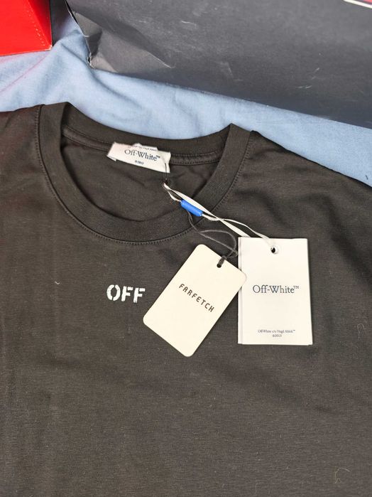 Koszulka męska tshirt Off White kolory krótki rękaw premium M-XXXL