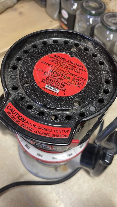 Фрезер по дереву Craftsman