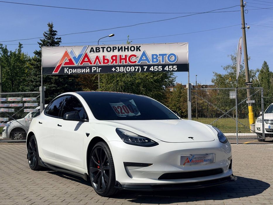 Tesla Model 3 Performance 75 кВт  №5012 (ВНЕСОК від 10%) Альянс Авто Кривий Ріг