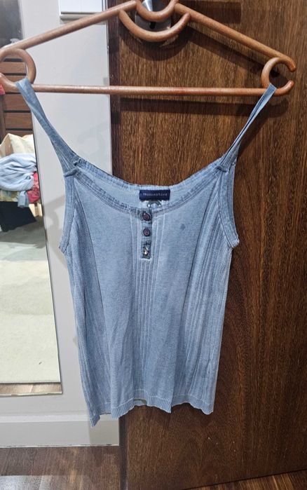 TwinSet top alças e casaco malha