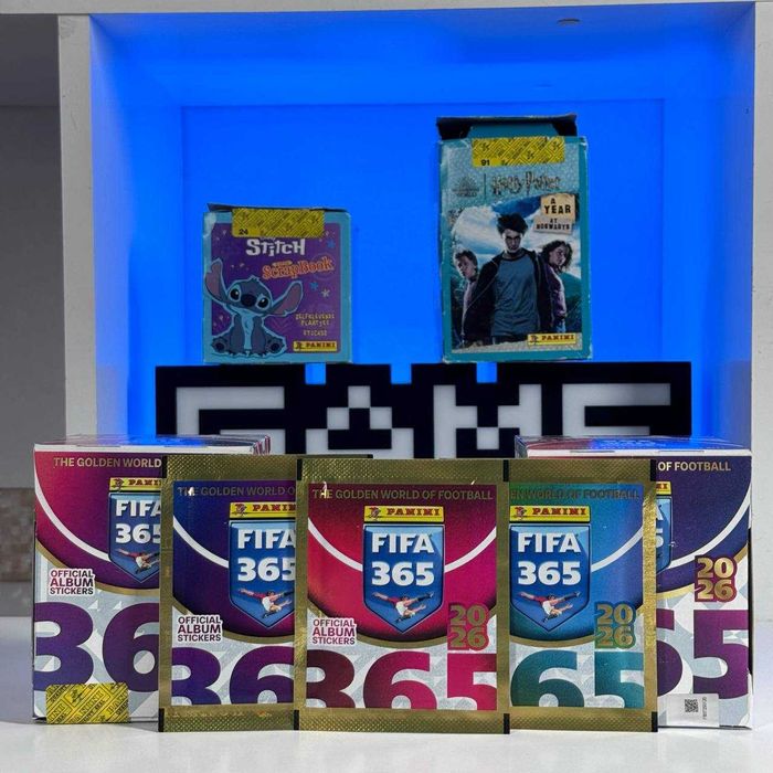 Наліпки FIFA 365 2026 PANINI Фіфа 26 Наклейки декор