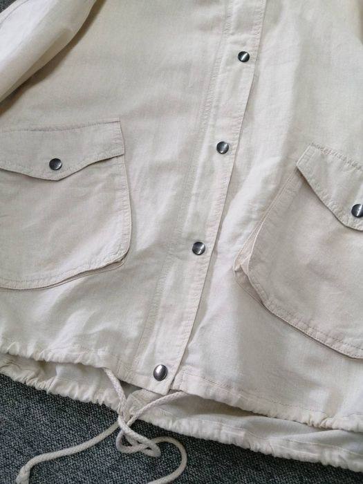 Жіноча куртка бомбер з льону ZARA розмір M