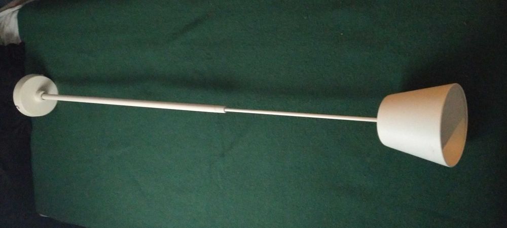 Candeeiro Projetor tecto Led cor Branco Ikea Tisdag