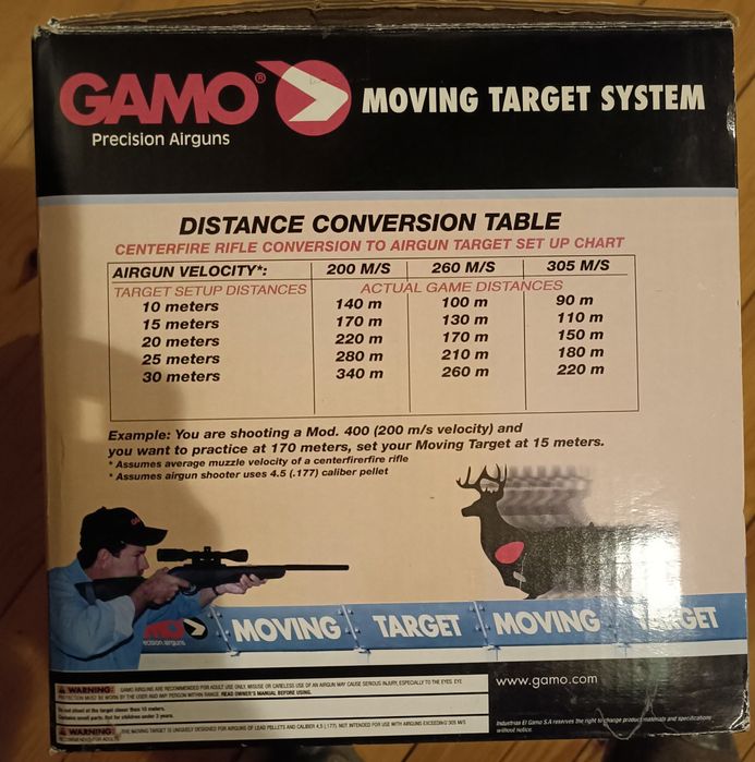 Alvo amovível da Gamo veado