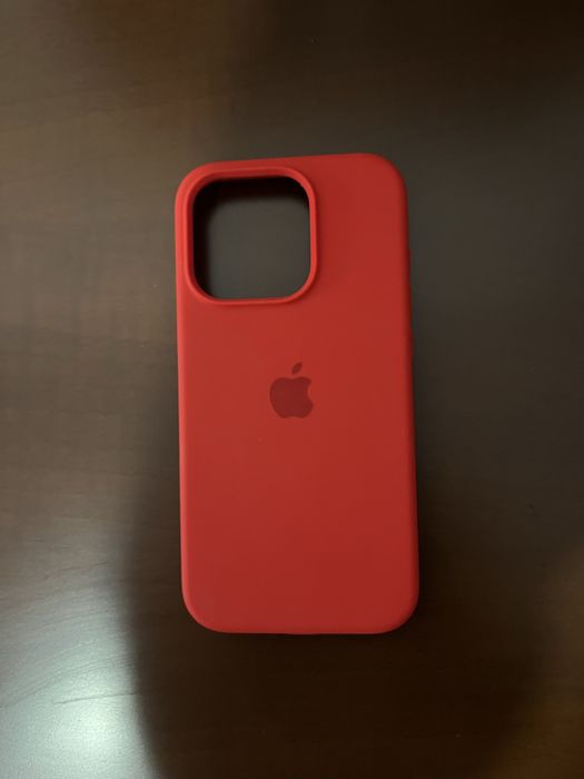 Capa Apple Vermelha Iphone 15 Pro