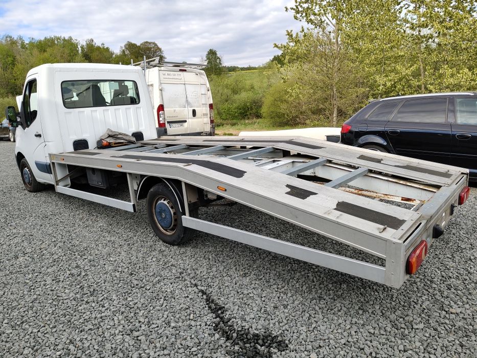 Aluminiowy najazd auto laweta oryginał  Master